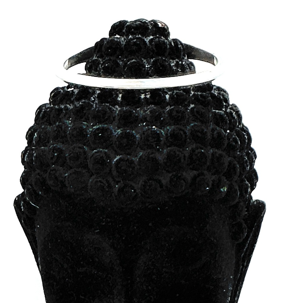 Small Sterling Solid Cuff - image 3